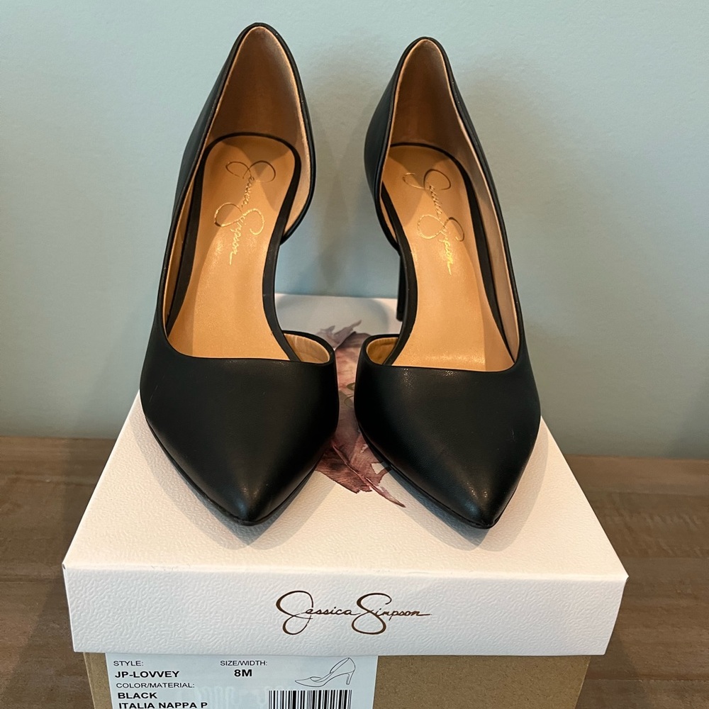 Jessica Simpson JP-Lovvey Heels sz 8